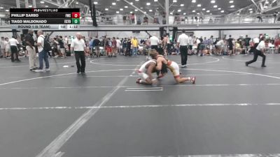 150 lbs Round 1 (6 Team) - Tiago Maldonado, East Coast Time Out vs Phillip Sarbo, Freakztyle Wrecking Crew