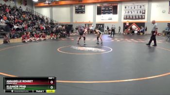 115 lbs Semifinal - Eleanor Pfab, Xavier, Cedar Rapids vs Annabelle Rohret, Cedar Falls