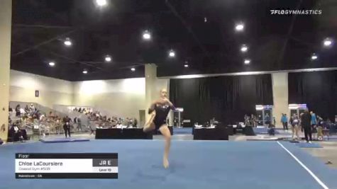 Chloe LaCoursiere - Floor, Coastal Gym #508 - 2021 USA Gymnastics Development Program National Championships