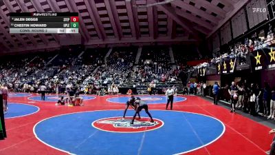 3A-165 lbs Cons. Round 2 - Chestin Howard, Upson Lee vs Jalen Deggs, Stephenson