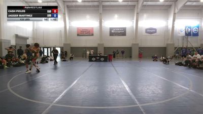 132 lbs Cash Fields, California Silver vs Jagger Martinez, Louisiana