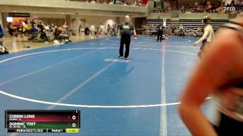 135 lbs Placement (4 Team) - Corbin Long, HLWW vs Dominic Yost, St. Peter