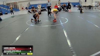 72 lbs Round 3 (6 Team) - James Ventre, Florida Scorpions vs Giovanni Amicarelle, BHWC Dirt Divers