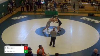 285 lbs Semifinal - Drew Dockray, Cohasset vs James Kernen, Plymouth South