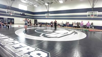 125 lbs Finals (2 Team) - Libby Pitcher, Star Valley vs Makayla Carrick, Utah Gold