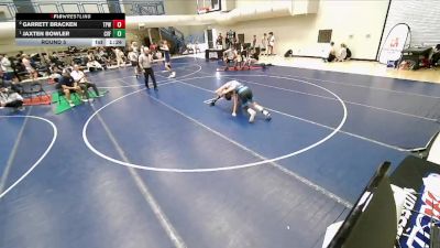 113 lbs Round 5 - Jaxten Bowler, Canyon View Falcons vs Garrett Bracken, Team Prestige Wrestling