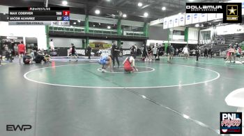 144 kg Quarterfinal - Emmett Mazukelli, Izzy Style Wrestling vs Gus Armstrong, Valiant Wrestling Club