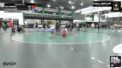 144 kg Quarterfinal - Emmett Mazukelli, Izzy Style Wrestling vs Gus Armstrong, Valiant Wrestling Club