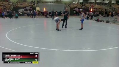 110 lbs Cons. Round 3 - Jake Chiariello, Brentwood Wrestling Club vs Jonathan Riley, Team Clay