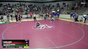 165 lbs Quarterfinal - Dalton Pledger, Heritage Hills vs Casex Ambs, South Spencer