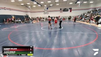 132 lbs 3rd Place Match - Amalie Lucero, El Paso Hanks vs Noelle Adams, Katy