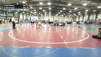 132 lbs Rr Rnd 3 - Chase Franks, Roughnecks - HSB vs M. Bryce Paley, Orchard South WC - HSB