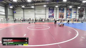 76 lbs Rd# 8- 12:30pm Saturday Final Pool - Noah Molina, Terps XPress vs Geno Carpino, PA White