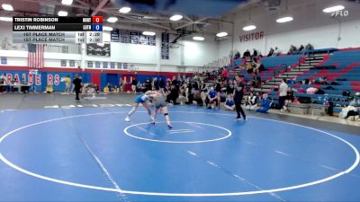 131F 1st Place Match - Tristin Robinson, Huntingdon vs Lexi Timmerman, Luther