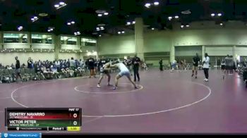 170 lbs Quarters & Wb (16 Team) - Victor Peter, Intense Wrestling vs Demitry Navarro, 212 Wrestling