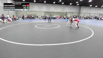 130 lbs Rr Rnd 4 - Jaelyn Skelley, Best Trained 7-12 USA vs Zaylyn Woods, Sisters On The Mat