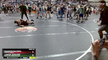 108 lbs Cons. Round 3 - Landon Jackloski, Tough Time Wrestling Club vs Chansten Bautista, Cane Bay Cobras