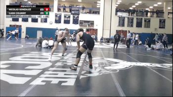 215 lbs Semifinal - Nicolas Gonzalez, Mt. Olive vs Cash Colbert, St. Paul VI