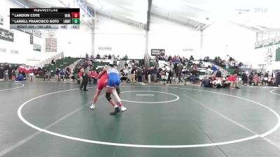 165 lbs Consolation - Landon Cote, Berlin vs Lariell Francisco Soto, Lyman Mem/Windham Tech