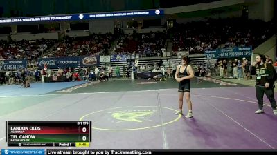 D 1 175 lbs Cons. Round 4 - Tel Cahow, Baton Rouge vs Landon Olds, Acadiana