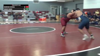 285 lbs Quarters & 1st Wb (16 Team) - Marcus Ochoa, Victor Valley vs Diego Nuno, Lemoore College