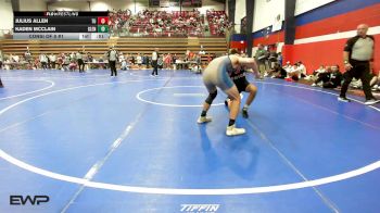 138 lbs Consi Of 8 #1 - Julius Allen, Tulsa Union vs Kaden McClain, Glenpool