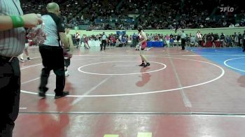 92 lbs Round Of 32 - Brody Thomas, Lawton vs Carlos Sparks, Cleveland Tiger Wrestling