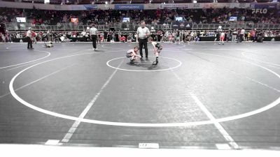 60 lbs 7th Place - Logan Clarendon, Black Fox Academy vs Sterling Knowles, Florida National Team