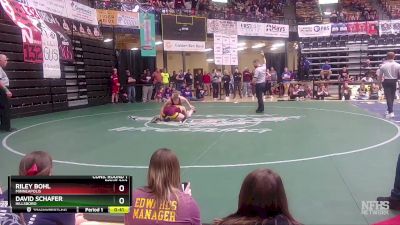 157 lbs Cons. Round 1 - David Schafer, Hillsboro vs Riley Bohl, Minneapolis