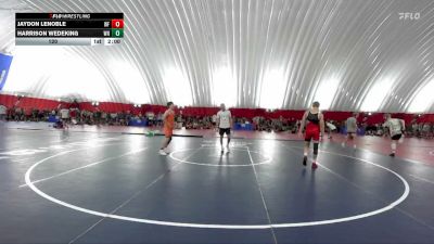 120 lbs Placement Matches (8 Team) - Jaydon LeNoble, Weyauwega-Fremont vs Harrison Wedeking, Waukon