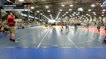 75 lbs Rr Rnd 3 - Nikos Sevastos, Micky's Maniacs Blue vs Jace Tiggett, Elite Athletic Club Bad Boys