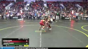 72 lbs Cons. Round 2 - Ethan Rork, Bedford GLWC vs Jaxson Marsh, Pinckney WC