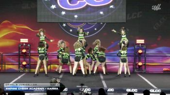 Empire Cheer Academy - Karma [2026 L2 Junior - D2 Day 1] 2026 GLCC Grand Nationals