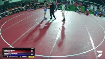 120 lbs Semis & Wb (16 Team) - Chris Torres, Utah Black vs Andrei Donayri, Oregon 2