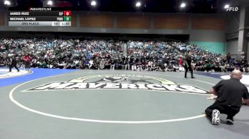 144 lbs 3rd Place - James Ruiz, Esperanza vs Michael Lopez, Ponderosa
