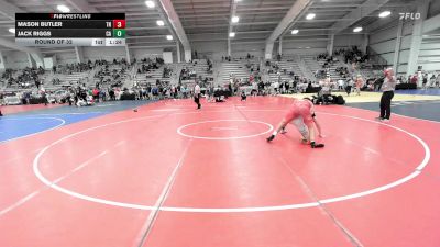 182 lbs Round Of 32 - Mason Butler, TN vs Jack Riggs, CA