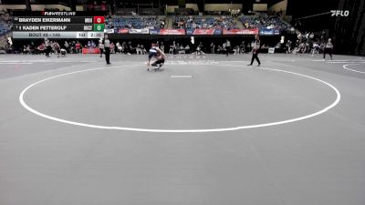 149 lbs Champ. Round 1 - 1 Kaden Fetterolf, Oklahoma City vs Brayden Eikermann, Missouri Baptist