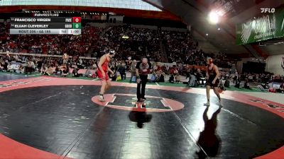 4A 165 lbs Cons. Round 1 - Elijah Cleverley, Gooding vs Francisco Virgen, Payette