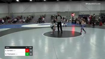40 lbs Prelims - Braxton Thompson, Lions Elite vs Cooper Corbett, Roundtree