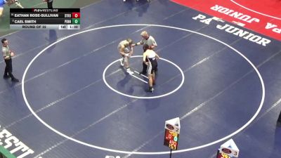 157 lbs Round Of 32 - Eathan Rose-Sullivan, Stroudsburg vs Cael Smith, Penns Valley