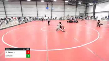 138 lbs Prelims - Mason Basara, PA vs CJ Poole, OH
