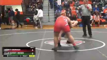 220 lbs Cons. Round 4 - Jarrett Ordinado, Liberty vs Caleb Ramsey- Brown, Boulder City