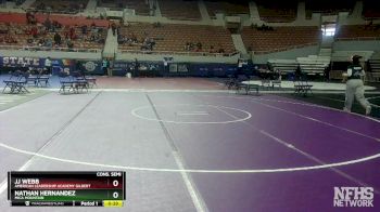 D3-120 lbs Cons. Semi - JJ Webb, American Leadership Academy Gilbert vs Nathan Hernandez, Mica Mountain