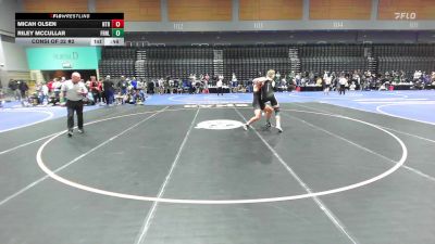 175 lbs Consi Of 32 #2 - Micah Olsen, Northridge vs Riley McCullar, Fernley