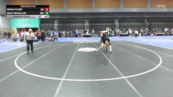 175 lbs Consi Of 32 #2 - Micah Olsen, Northridge vs Riley McCullar, Fernley