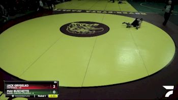 93 lbs Quarterfinals (8 Team) - Max Buschette, Dassel-Cokato-Litchfield vs Jack Grygelko, Centennial