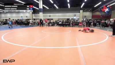 140 lbs Round Of 16 - Andrew Kamins, Vici Wrestling Club vs Joseph Griffis, Texasports Wrestling