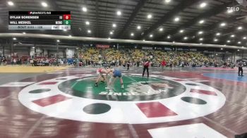 126 lbs Champ. Round 2 - Will Merkel, Miles City Wrestling Club vs Dylan Sorensen, Eastside United