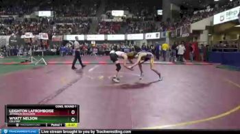 Cons. Round 1 - Leighton LaFromboise, Jefferson (Boulder) vs Wyatt Nelson, Colstrip