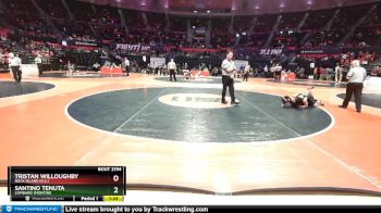 2A 145 lbs Cons. Round 1 - Santino Tenuta, Lombard (Montini) vs Tristan Willoughby, Rock Island (H.S.)